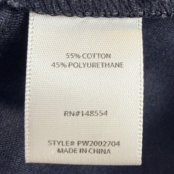 tgla Black Vegan Leather Button Front Tie Waist Mini Skirt Size Small - Picture 5 of 8